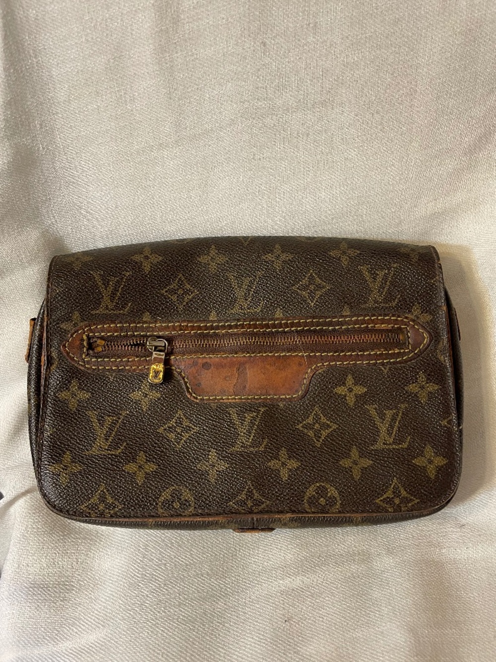 Louis Vuitton Monogram Saint Germain 24 bag Satchel Purse Leather